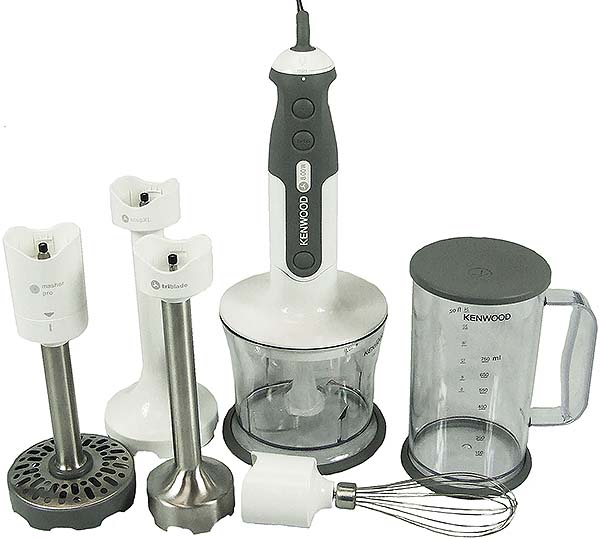 Cucina :: Mixer Ad Immersione :: HDP408 HAND BLENDER - VARIABLE SPEED + MW  + SXL + MMSH + CH + WH - MIXER AD IMMERSIONE - KENWOOD - Cod. 0W22110001